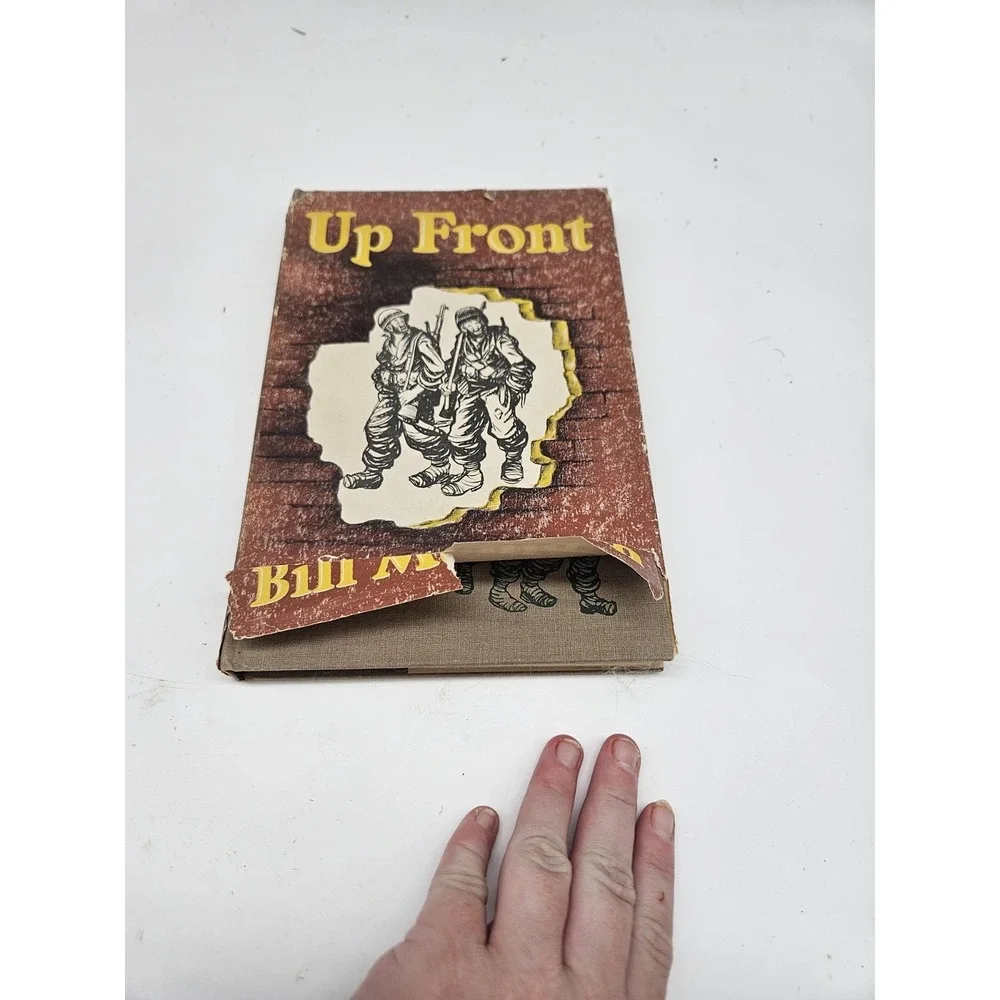 Up Front By Bill Mauldin, 1945, 1st Edition, Illustrated